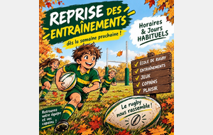 C'est la REPRISE....