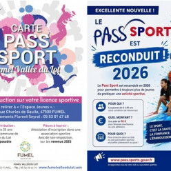 Les PASS-SPORTS sont disponibles