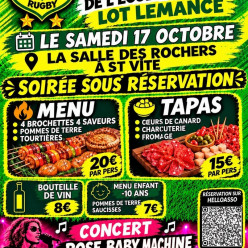 Soirée Festive pour les 20ans de LLR